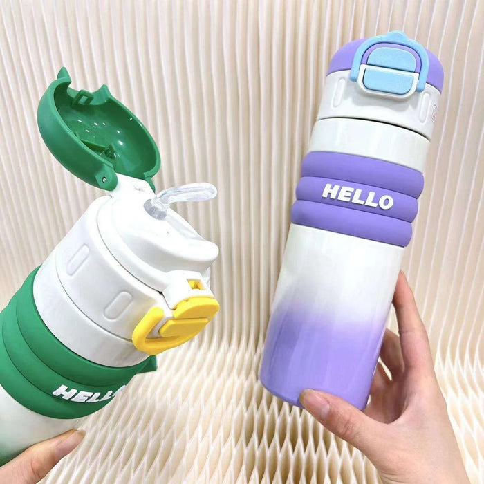 Gradient kids stainless steel insulated bottle – KT Nest