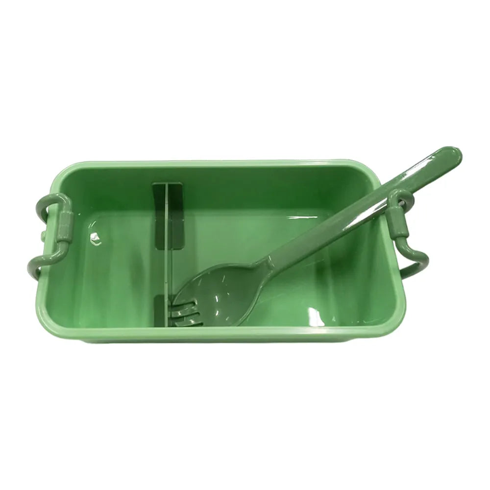 Lunch Box with Divider & Spoon – 500ml