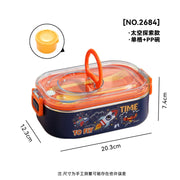Kids stainless steel cartoon lunch box – KT Bazar
