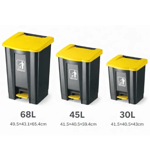 Commercial plastic pedal dustbin China – KT Bazar