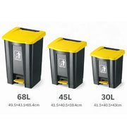 Commercial plastic pedal dustbin China – KT Bazar