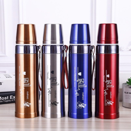 750ml hot and cold stainless steel vacuum flask – KT Nest