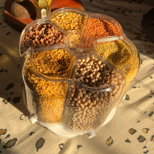 Six grid rotating grain dispenser – KT Nest