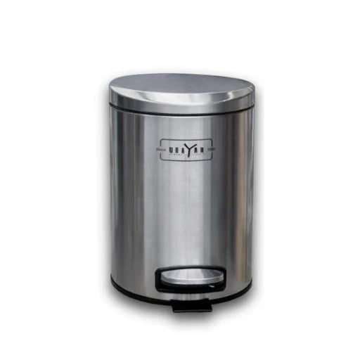 Premium Hydraulic Stainless Steel Dustbin – 5L
