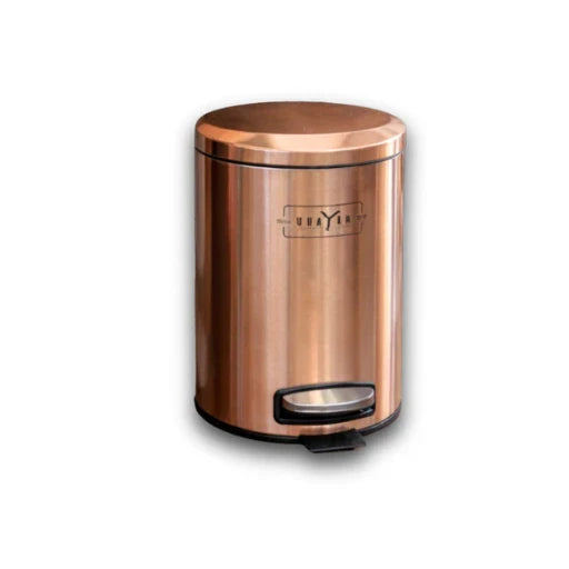 Premium Hydraulic Stainless Steel Dustbin – 5L