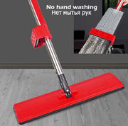 360° Rotating Microfiber Flat Mop