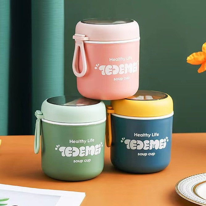 530ml stainless steel thermal soup cup – KT Nest
