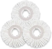Microfiber Round Mop Head Refill | Super Absorbent Spin Mop Replacement Head