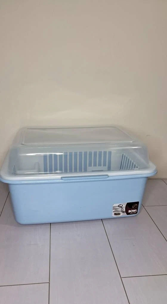 Large covered dish drying rack and kitchen storage box – KT Bazar