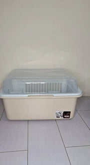 Large covered dish drying rack and kitchen storage box – KT Bazar