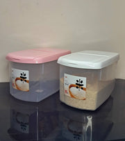 15kg rice and cereal storage container with wheels – KT Nest