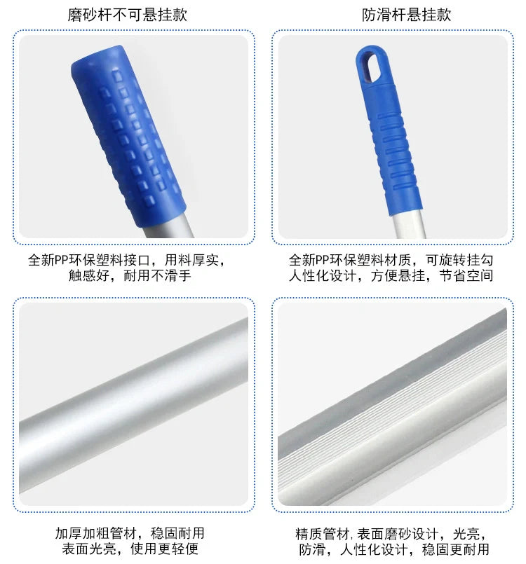 Cotton Floor Mop with Stainless Steel Handle