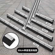 49" Stainless Steel Squeegee – Long Handle Glass, Window & Floor Cleaner