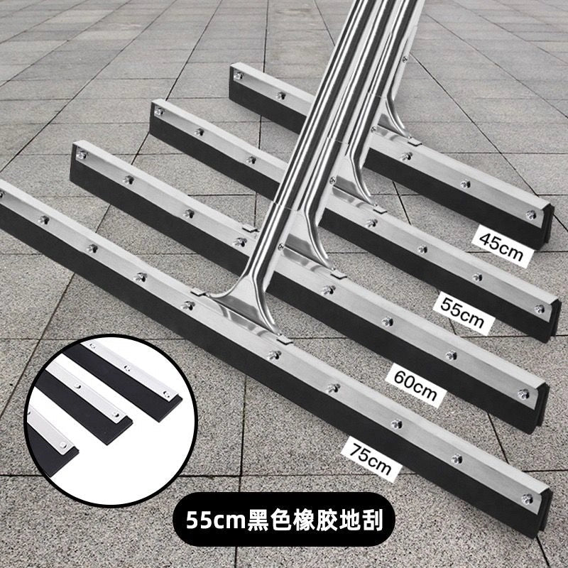 49" Stainless Steel Squeegee – Long Handle Glass, Window & Floor Cleaner