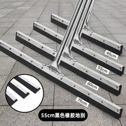 49" Stainless Steel Squeegee – Long Handle Glass, Window & Floor Cleaner