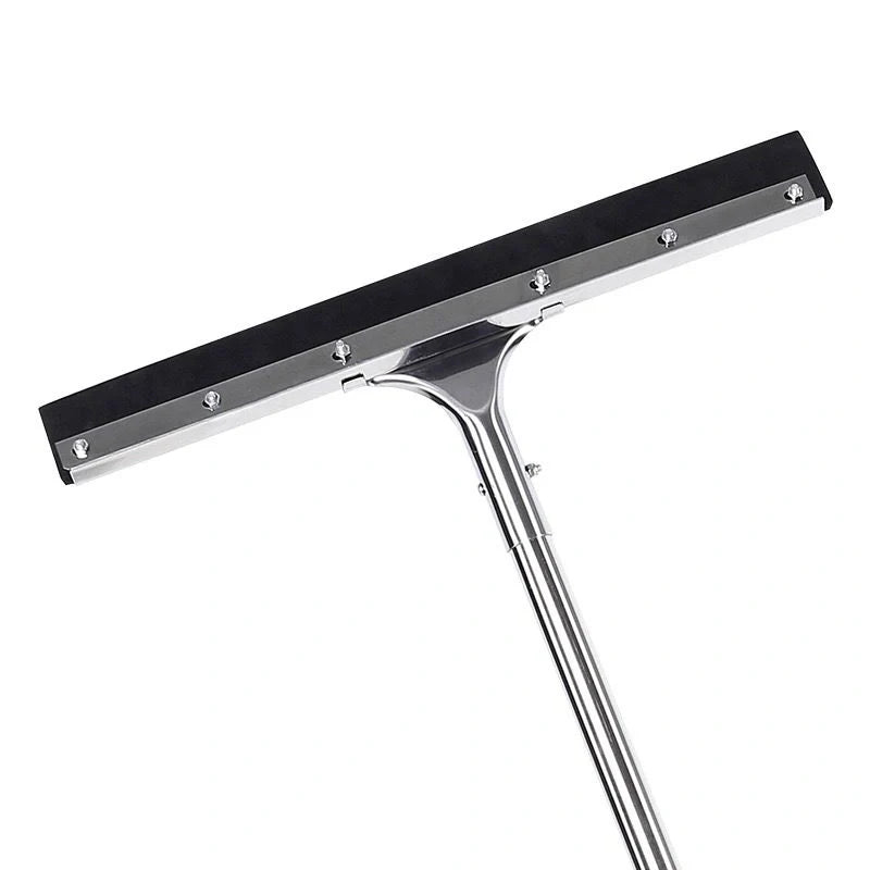 49" Stainless Steel Squeegee – Long Handle Glass, Window & Floor Cleaner