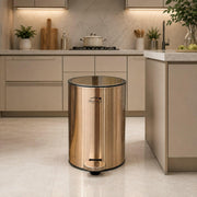 Stainless Steel Pedal Bin Round