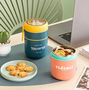 TEDEMEI Stainless Steel 2 Layer Lunch Box