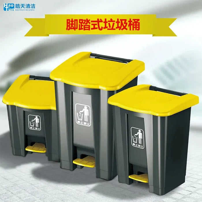 Commercial plastic pedal dustbin 30L 45L and 68L – KT Nest