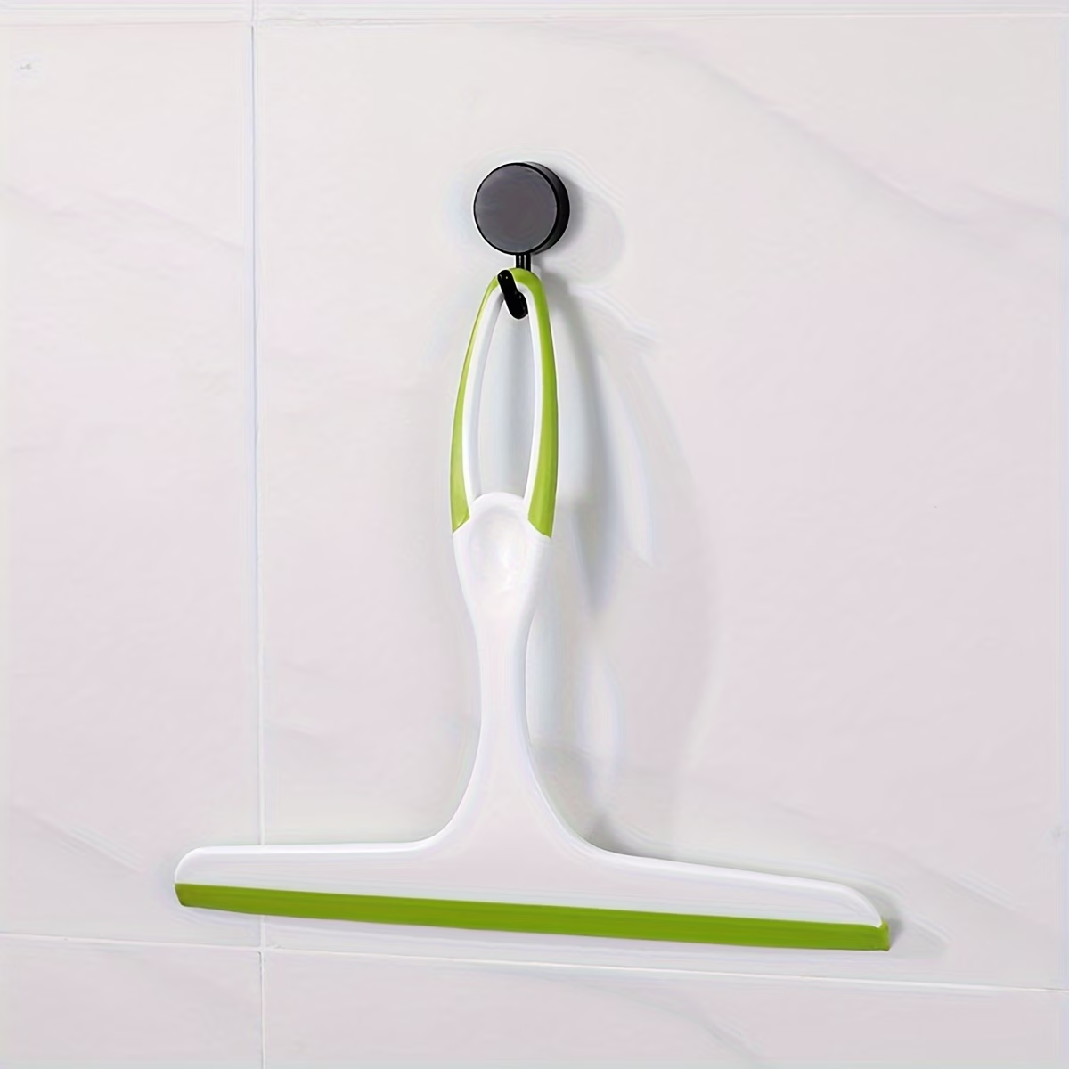 Shower Squeegee with Hook – Handheld Glass, Window & Bathroom Water Removal Cleaning Squeegee