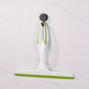 Shower Squeegee with Hook – Handheld Glass, Window & Bathroom Water Removal Cleaning Squeegee