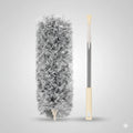 Flexible Extendable Microfiber Duster for Ceiling Fans & High Spaces – Bendable, Washable, Long Reach Cleaning Tool - KT Bazar BD Shop