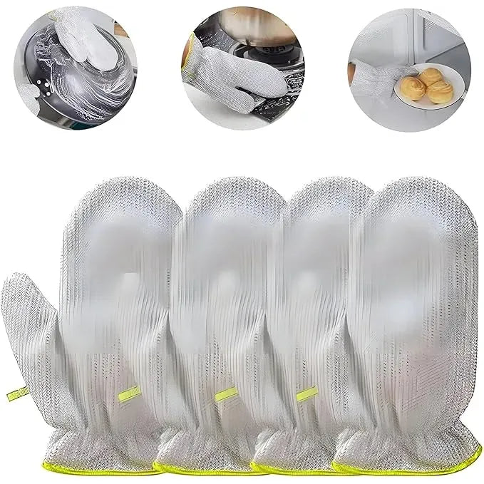 Heat-resistant waterproof dishwashing gloves – KT Nest