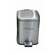 High - quality Stainless Steel Hydraulic Dustbin 9 Litre - KT Bazar BD Shop