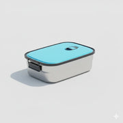 Homio Rectangular Stainless Steel Lunch Box - KT Bazar BD Shop
