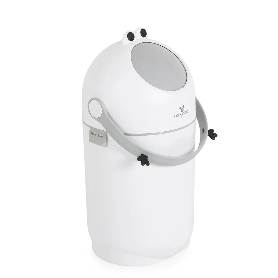 Duorenke Cartoon Trash Can | Cute Plastic Dustbin for Kids & Home (Frog bin)