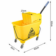 Industrial mop bucket for commercial floor cleaning – KT Bazar