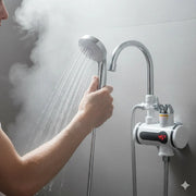 Instant Hot Water Heater Tap with LED Display & Shower – 3000W - KT Bazar BD Shop