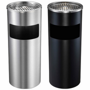 Stainless steel ash tray dustbin 30L office smoke bin – KT Bazar