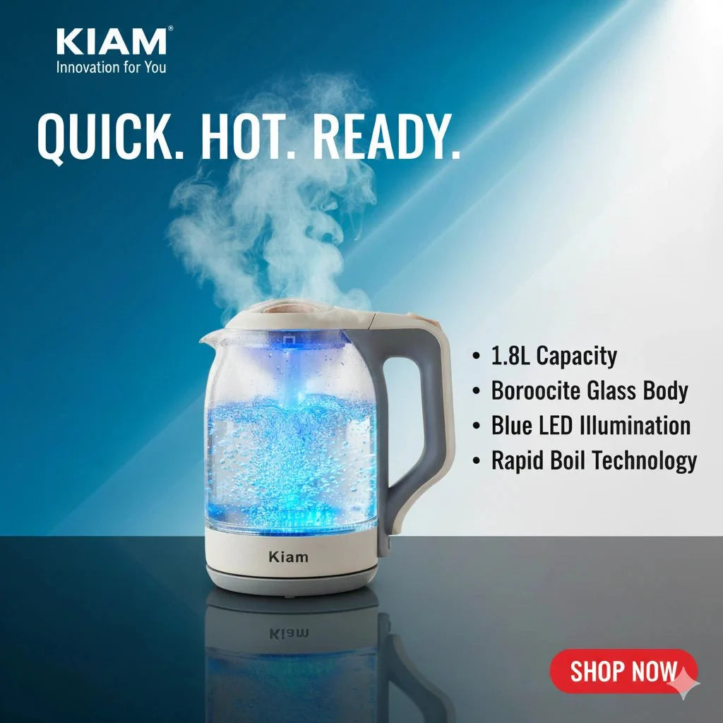 Kiam BL-002 electric kettle 1.8L – KT Nest