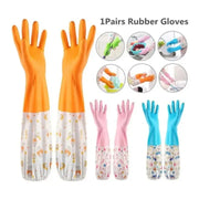 Long waterproof kitchen cleaning gloves – KT Nest