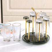 Rotating six cup glass holder – KT Nest