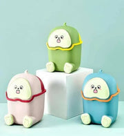 Mini Cute Tabletop Trash Bin – Stylish Small Waste Basket with Lid for Car, Bedroom & Bathroom - KT Bazar BD Shop