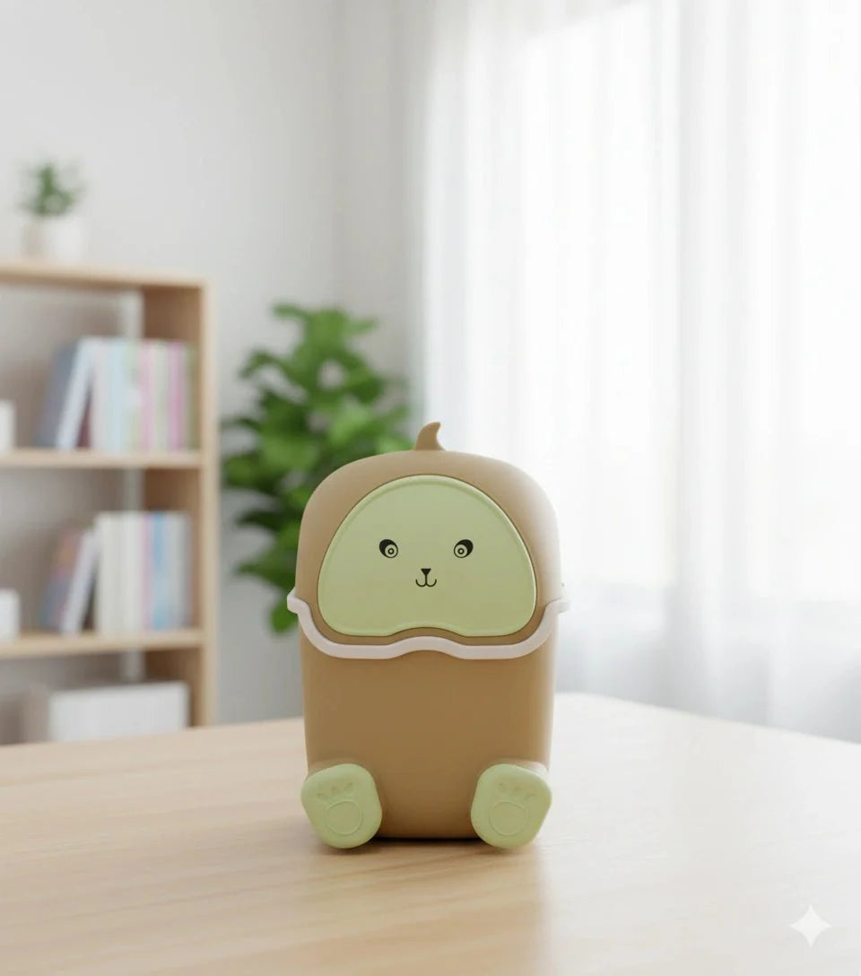 Mini tabletop trash bin with lid – KT Nest