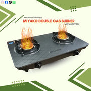 Miyako MGS-8622SB double gas burner – KT Nest