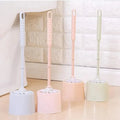 Modern Silicone Toilet Brush – Bathroom Cleaning Brush Kit - KT Bazar BD Shop