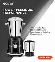 Orpat heavy duty mixer grinder 1600W – KT Nest