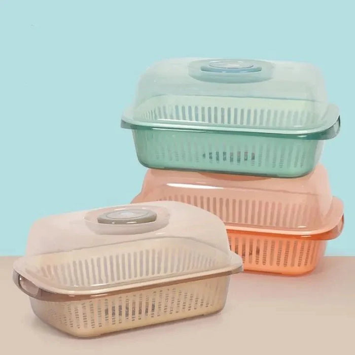 Covered plastic dish drainer rack – KT Nest