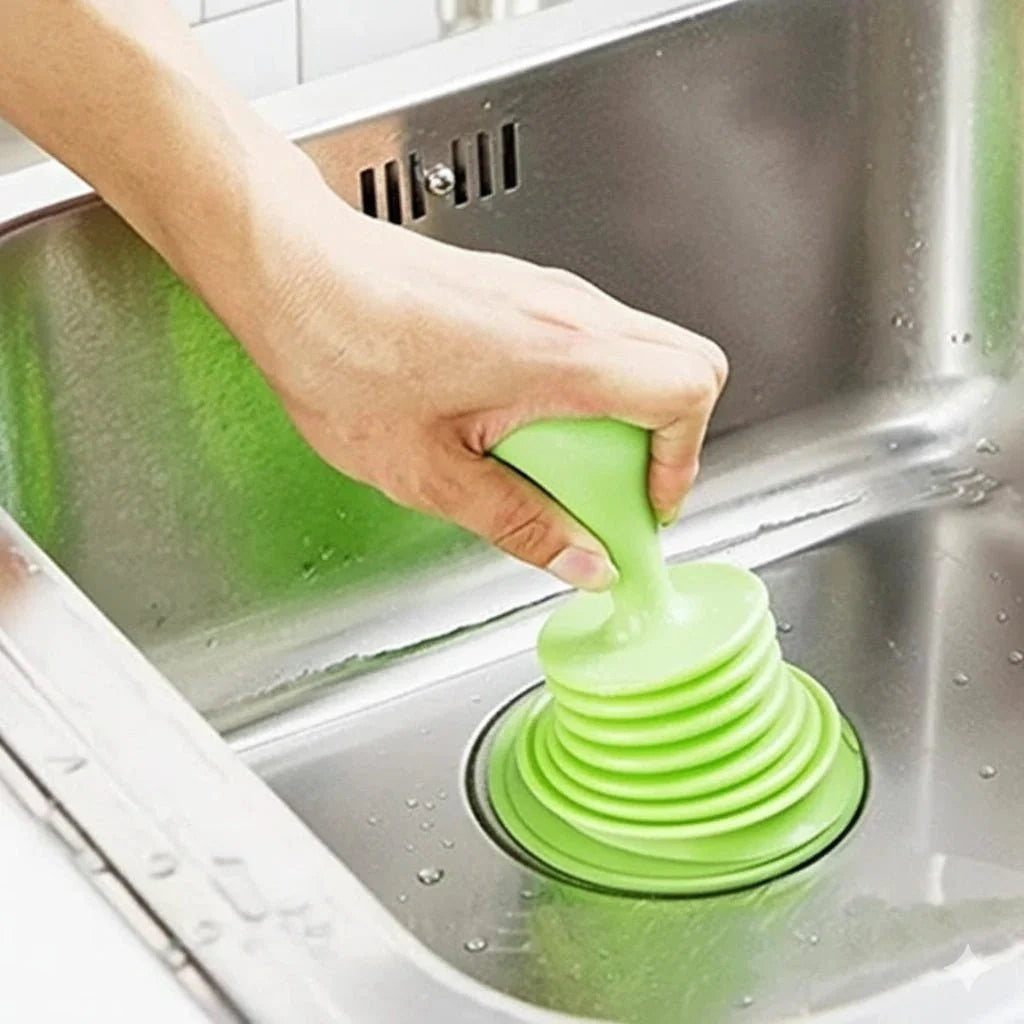 Rubber sink and toilet drain plunger – KT Nest