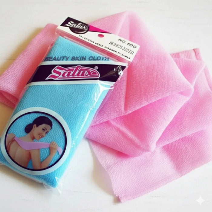Salux exfoliating bath cloth and body scrub towel – KT Nest