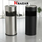 Stainless steel ash tray dustbin 30L – KT Nest