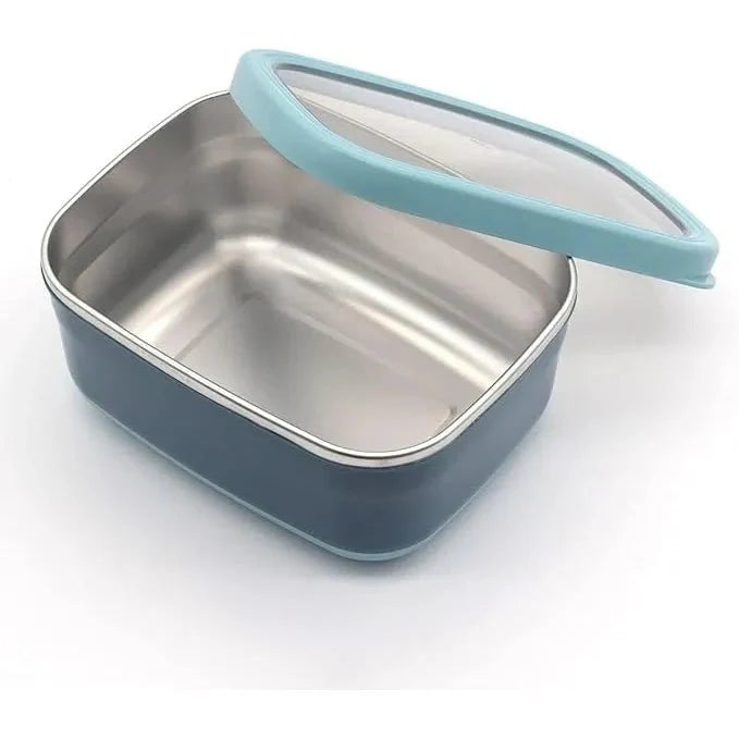 Square stainless steel bento lunch box – KT Nest