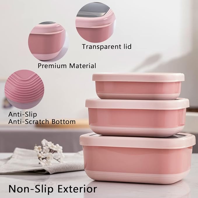 Stainless Steel Bento Lunch Container – Leakproof, Sealed & Durable Square Box - KT Bazar BD Shop
