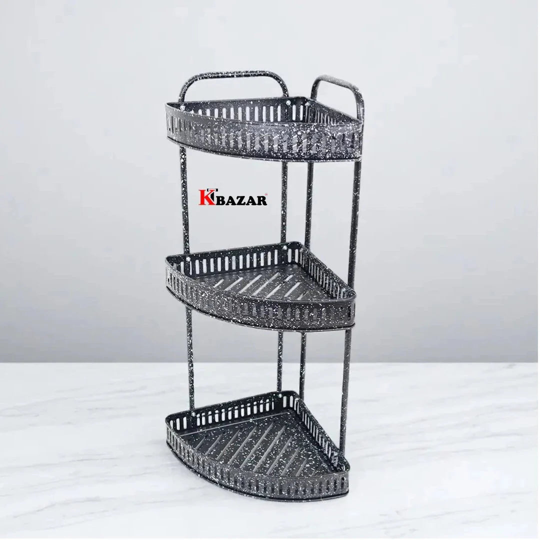 Steel frame kitchen countertop storage shelf – KT Nest
