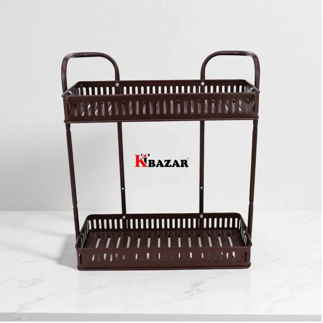 Steel Frame Kitchen Countertop Shelf - KT Bazar BD Shop