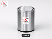 Premium stainless steel swing dustbin – KT Nest